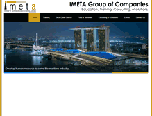 Tablet Screenshot of imeta.com.sg